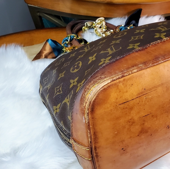 LOUIS VUITTON🌺AUTHENTIC VINTAGE ALMA - Picture 7 of 16